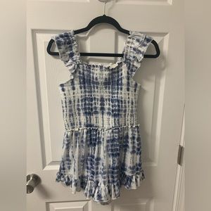 Hannah Banana girls romper size 10